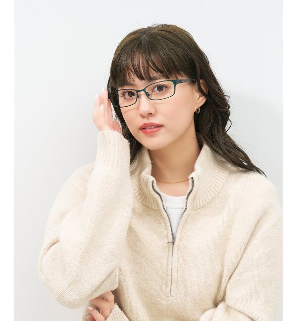  「スクエア型メガネ｜似合うを科学したメガネ(Zoff NEW STANDARD) レンズ交換券付」|メガネ|