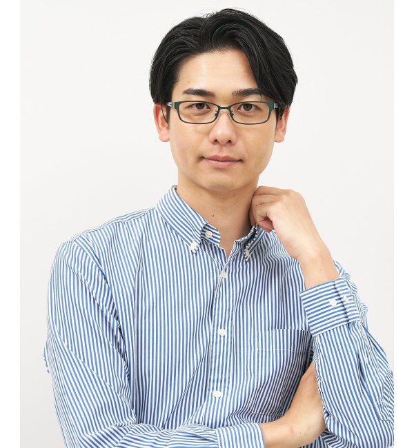  「スクエア型メガネ｜似合うを科学したメガネ(Zoff NEW STANDARD) レンズ交換券付」|メガネ|