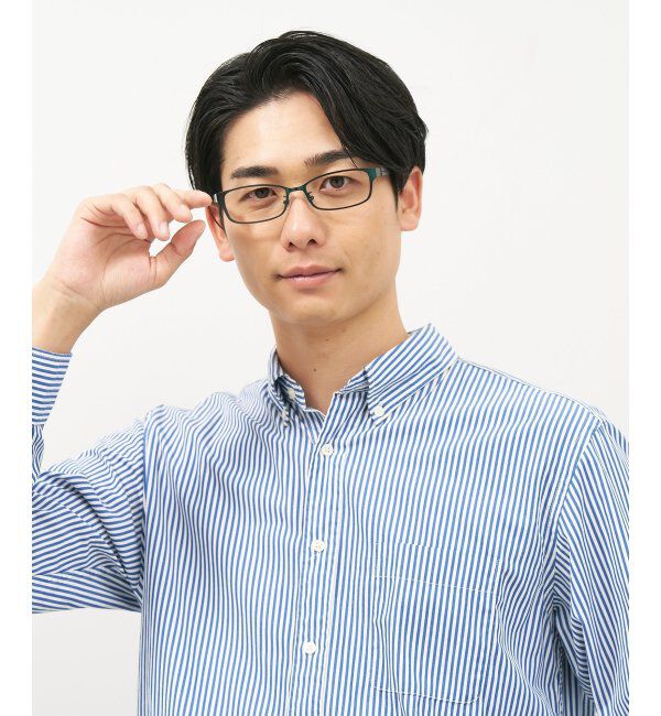  「スクエア型メガネ｜似合うを科学したメガネ(Zoff NEW STANDARD) レンズ交換券付」|メガネ|