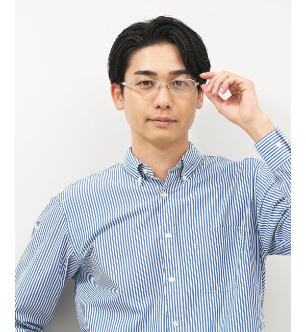  「スクエア型メガネ｜似合うを科学したメガネ(Zoff NEW STANDARD) レンズ交換券付」|メガネ|