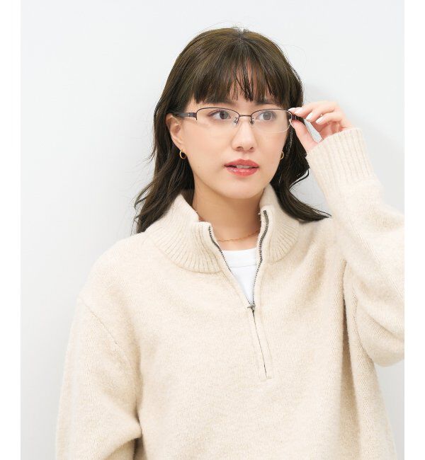  「スクエア型メガネ｜似合うを科学したメガネ(Zoff NEW STANDARD) レンズ交換券付」|メガネ|