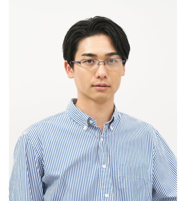  「スクエア型メガネ｜似合うを科学したメガネ(Zoff NEW STANDARD) レンズ交換券付」|メガネ|