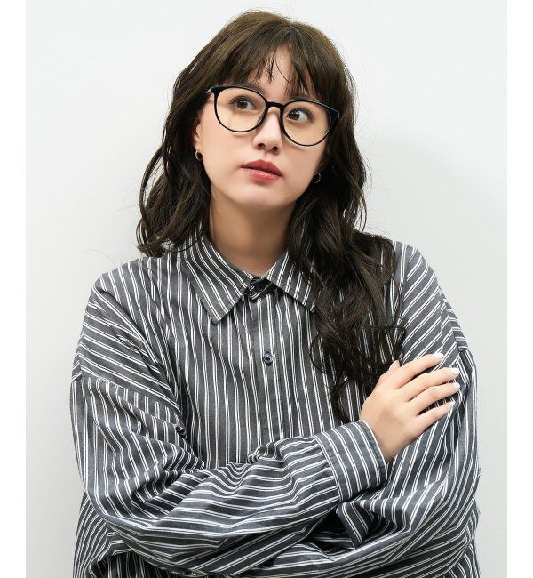  「ウエリントン型サングラス｜クリアサングラス 大きめ 軽量 紫外線防止｜Zoff｜」|サングラス|