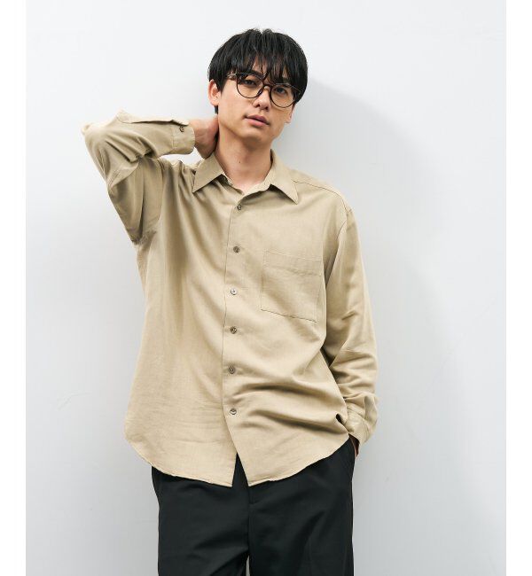  「ウエリントン型サングラス｜クリアサングラス 大きめ 軽量 紫外線防止｜Zoff｜」|サングラス|薄ブラウン1