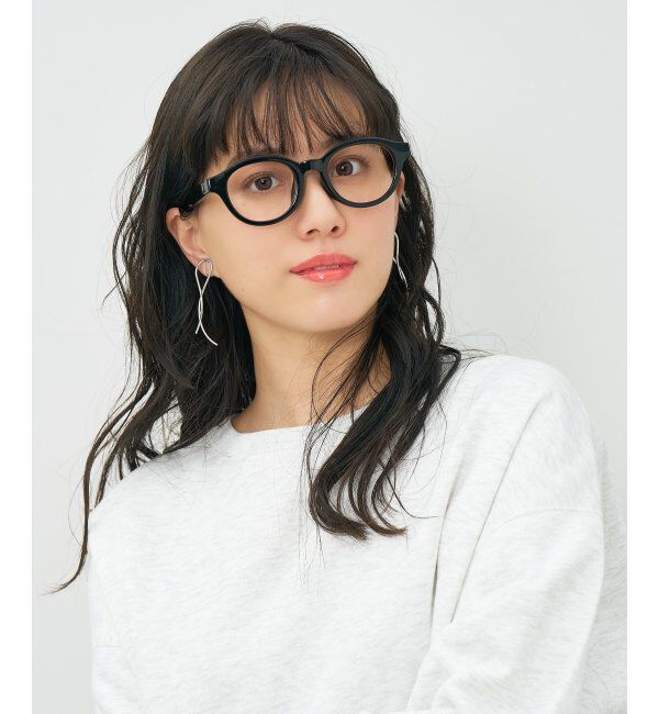  「ボストン型 メガネ | 軽量｜太縁｜黒縁フレーム｜伊達メガネ｜ユニセックス｜ビジネス レンズ交換券付」|メガネ|ブラック