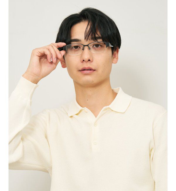  「ウェリントン型 メガネ｜伊達メガネ ビジネス スタイリッシュ 読書 度付き眼鏡  Zoff レンズ交換券付」|メガネ|