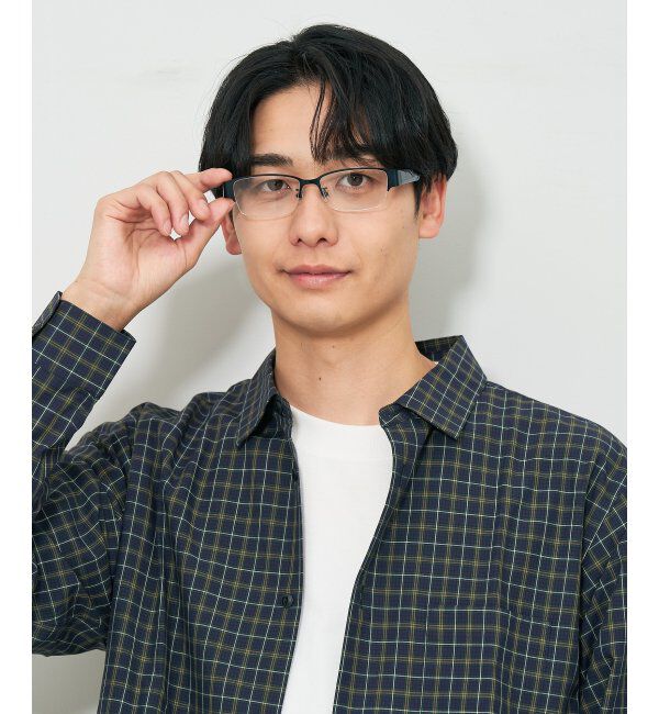  「ウェリントン型 メガネ｜伊達メガネ ビジネス スタイリッシュ 読書 度付き眼鏡  Zoff レンズ交換券付」|メガネ|