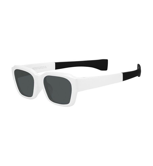  「ウェリントン型 サングラス【CLAP CLICK構造】 ずれ落ち防止｜太縁｜紫外線カット率99.9%以上 UVカット」|サングラス|