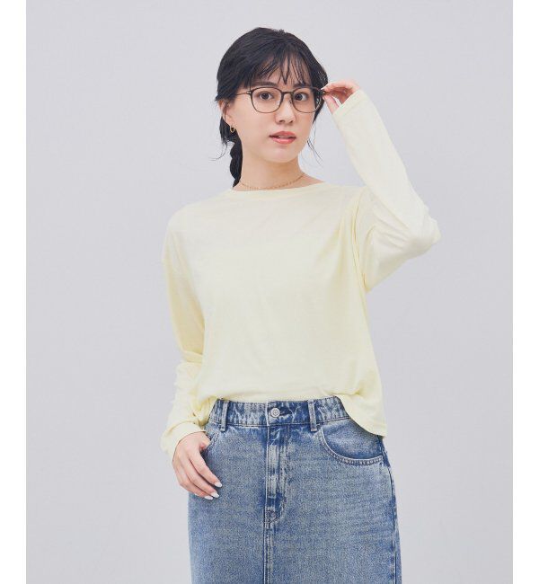  「ウェリントン型 メガネ｜TR&times;チタン 軽量素材 柔軟性  伊達メガネ 大人可愛い  レンズ交換券付」|メガネ|濃ブラウン