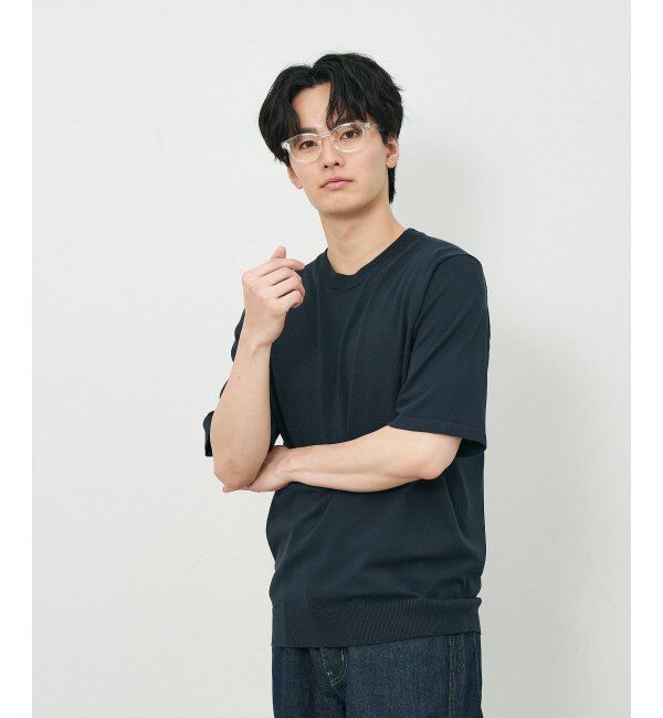  「ウェリントン型 メガネ｜クリアカラー｜伊達メガネ 度付きメガネ｜ユニセックス  レンズ交換券付」|メガネ|