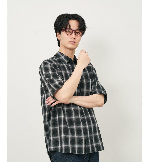  「ウェリントン型 メガネ｜クリアカラー｜伊達メガネ 度付きメガネ｜ユニセックス  レンズ交換券付」|メガネ|