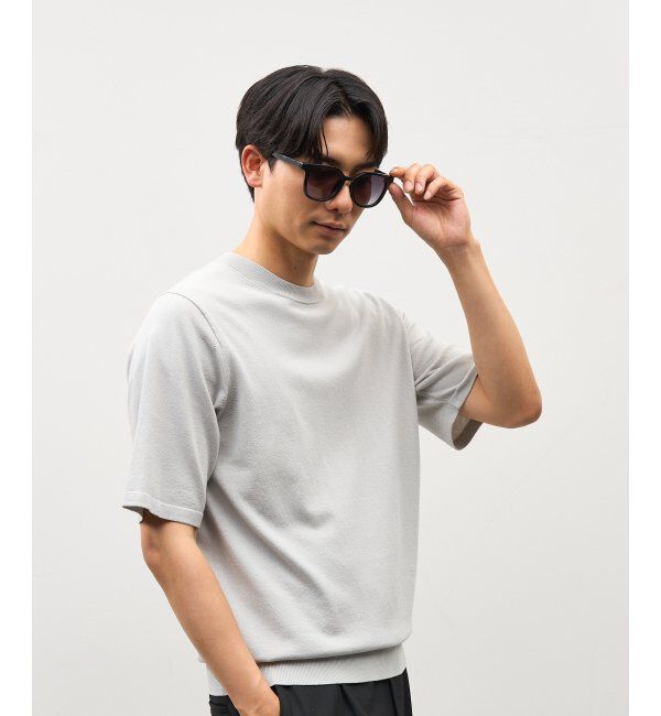  「SUNCUTGlasses/UV100%CUT サングラス ビッグシェイプ  カラーレンズ 紫外線対策 UVカット ユニセックス」|サングラス|