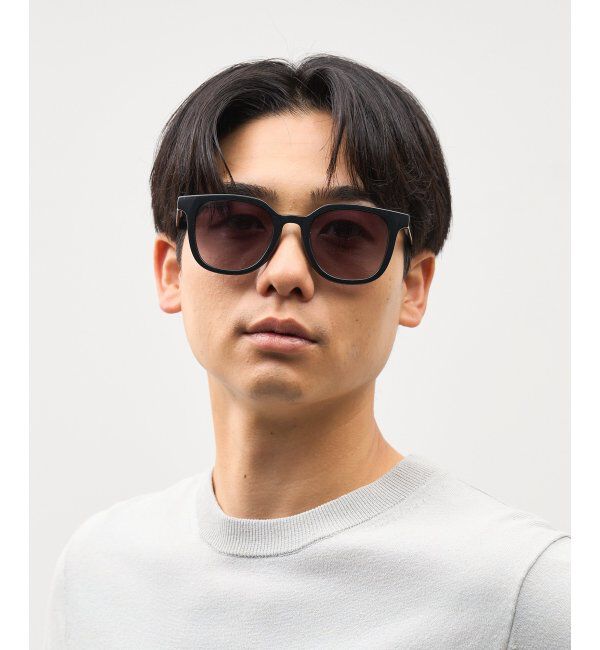  「SUNCUTGlasses/UV100%CUT サングラス ビッグシェイプ  カラーレンズ 紫外線対策 UVカット ユニセックス」|サングラス|