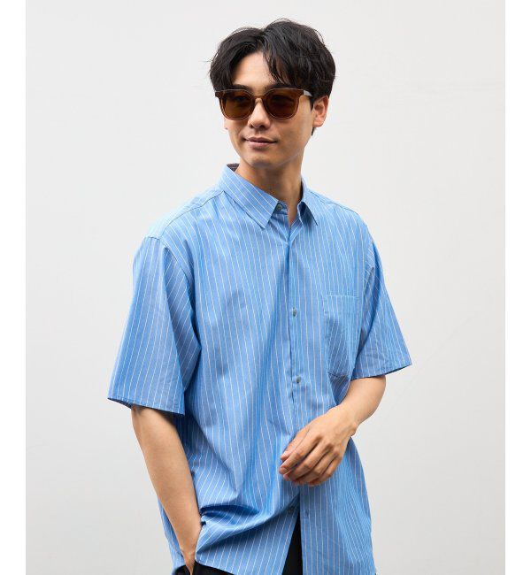  「SUNCUTGlasses/UV100%CUT サングラス ビッグシェイプ  カラーレンズ 紫外線対策 UVカット ユニセックス」|サングラス|