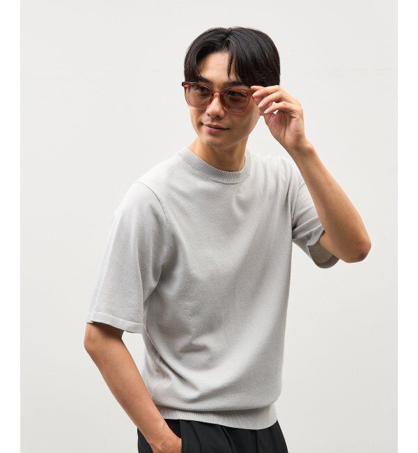  「SUNCUTGlasses/UV100%CUT サングラス ビッグシェイプ  カラーレンズ 紫外線対策 UVカット ユニセックス」|サングラス|