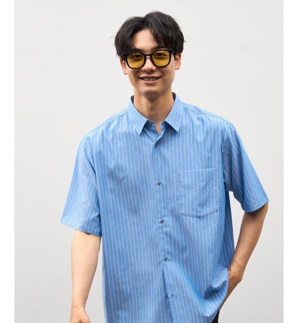  「SUNCUTGlasses/UV100%CUT サングラス ビッグシェイプ  カラーレンズ 紫外線対策 UVカット ユニセックス」|サングラス|