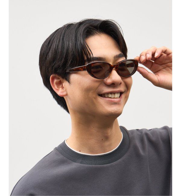  「Zoff｜GDC オーバル型 サングラス｜紫外線対策 UVカット｜スタイリッシュ｜ユニセックス」|サングラス|