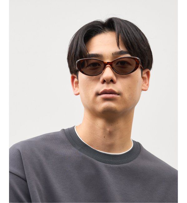  「Zoff｜GDC オーバル型 サングラス｜紫外線対策 UVカット｜スタイリッシュ｜ユニセックス」|サングラス|