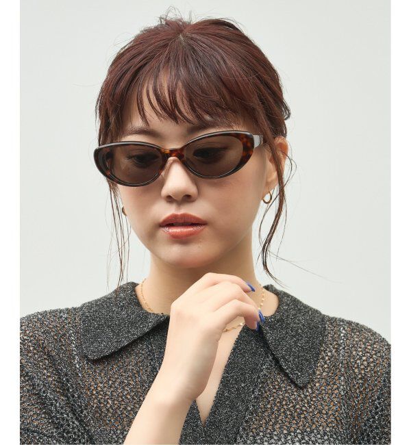  「Zoff｜GDC オーバル型 サングラス｜紫外線対策 UVカット｜スタイリッシュ｜ユニセックス」|サングラス|