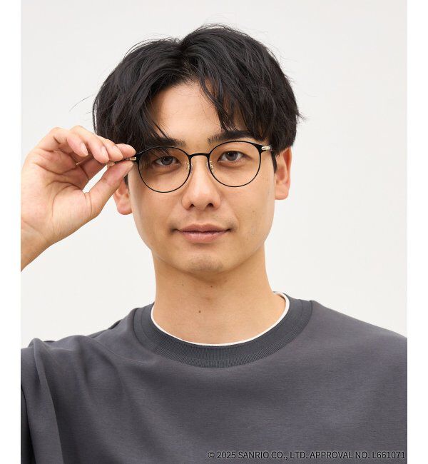  「Zoff｜はぴだんぶい 【バッドばつ丸 モデル】 メガネ｜伊達・度付きメガネ｜グッズ   レンズ交換券付」|メガネ|