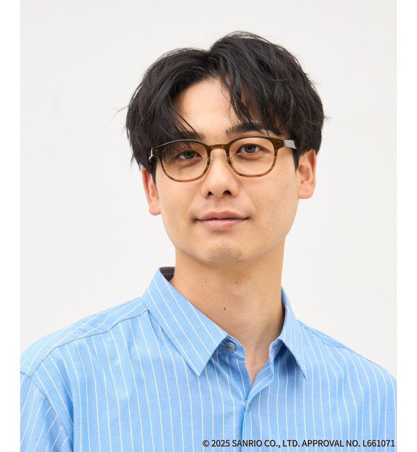  「Zoff｜はぴだんぶい 【けろけろけろっぴ モデル】メガネ｜伊達・度付きメガネ｜グッズ   レンズ交換券付」|メガネ|