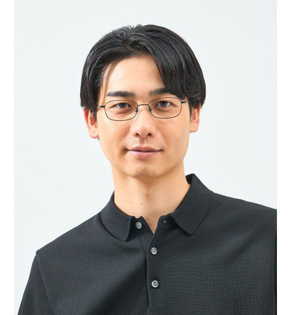  「ウェリントン型 メガネ 軽量｜メタルフレーム｜伊達メガネ 度付きメガネ｜大人可愛い  レンズ交換券付」|メガネ|