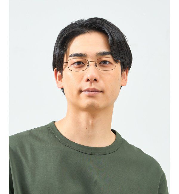  「ウェリントン型 メガネ 軽量｜メタルフレーム｜伊達メガネ 度付きメガネ｜大人可愛い  レンズ交換券付」|メガネ|