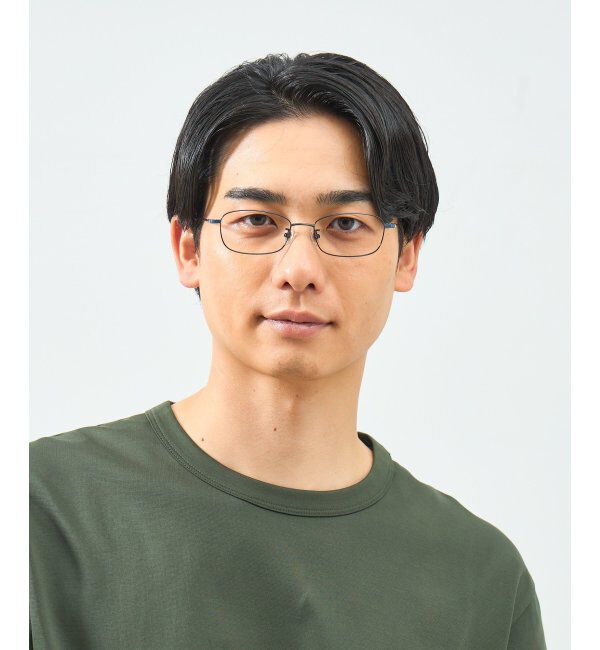  「ウェリントン型 メガネ 軽量｜メタルフレーム｜伊達メガネ 度付きメガネ｜大人可愛い  レンズ交換券付」|メガネ|