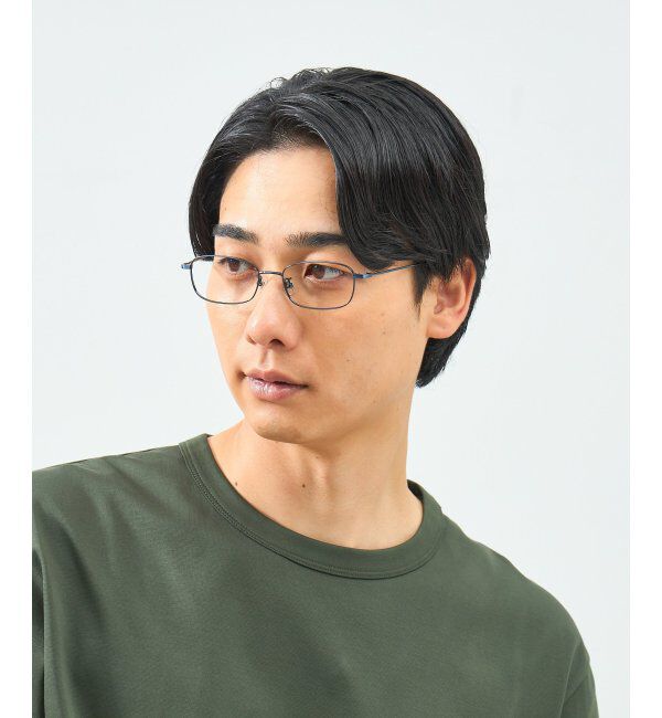  「ウェリントン型 メガネ 軽量｜メタルフレーム｜伊達メガネ 度付きメガネ｜大人可愛い  レンズ交換券付」|メガネ|