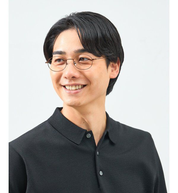  「オーバル型 メガネ 軽量｜メタルフレーム｜伊達メガネ 度付きメガネ｜大人可愛い｜Zoff｜ レンズ交換券付」|メガネ|