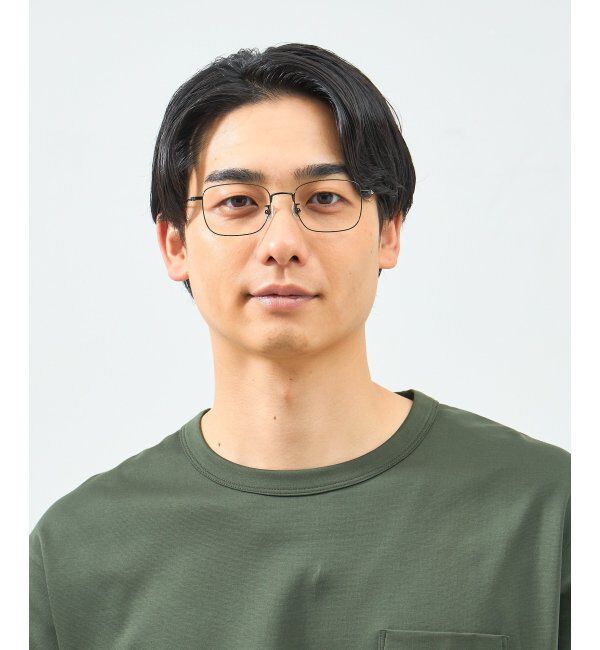  「ウェリントン型 メガネ 軽量｜メタルフレーム｜伊達メガネ 度付きメガネ｜大人可愛い  レンズ交換券付」|メガネ|