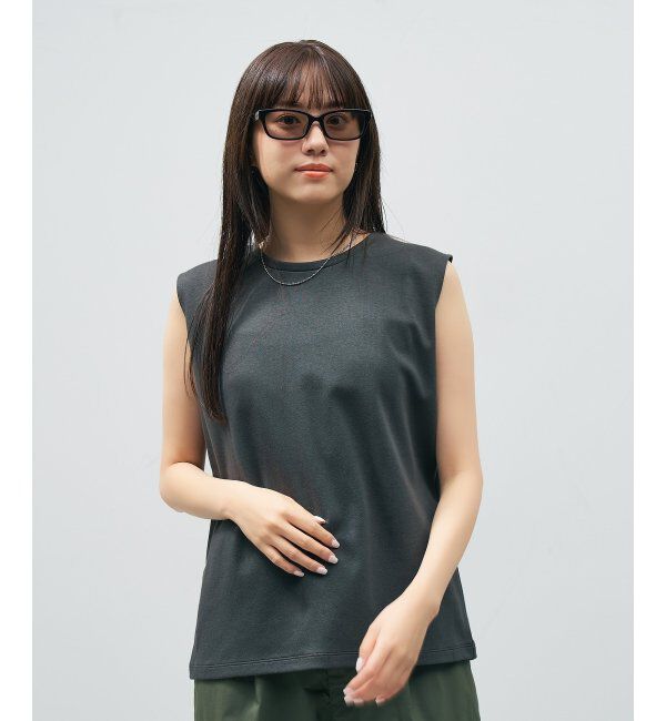  「【WEB 限定】Zoff｜takashi kumagai ウェリントン型 サングラス 横長フレーム｜紫外線対策 UVカット  」|サングラス|