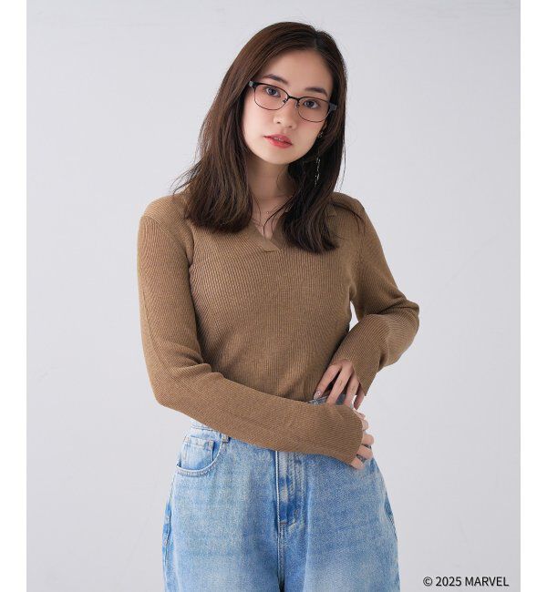  「MARVEL COLLECTION デッドプール & ウルヴァリン  メガネ | 伊達メガネ 度付き   レンズ交換券付」|メガネ|