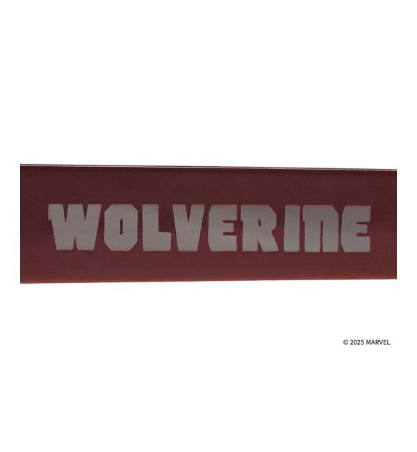  「MARVEL COLLECTION デッドプール & ウルヴァリン  メガネ | 伊達メガネ 度付き   レンズ交換券付」|メガネ|