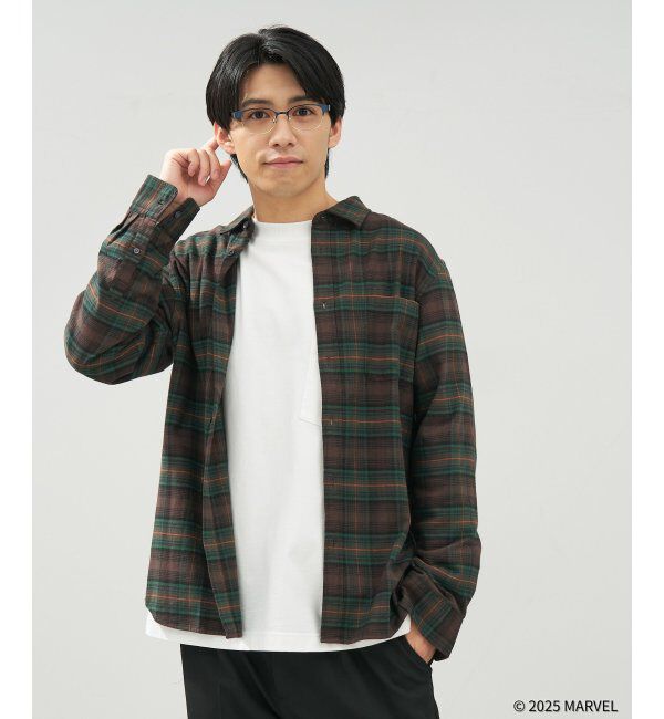  「MARVEL COLLECTION デッドプール & ウルヴァリン  メガネ | 伊達メガネ 度付き   レンズ交換券付」|メガネ|