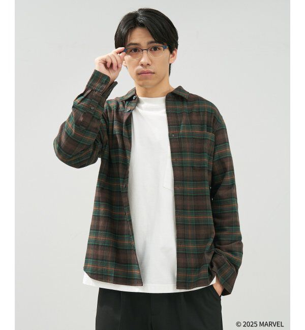  「MARVEL COLLECTION デッドプール & ウルヴァリン  メガネ | 伊達メガネ 度付き   レンズ交換券付」|メガネ|