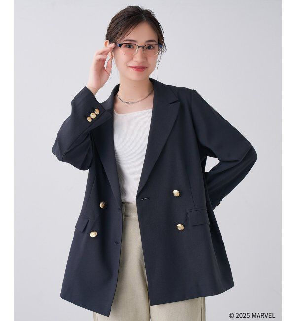  「MARVEL COLLECTION デッドプール & ウルヴァリン  メガネ | 伊達メガネ 度付き   レンズ交換券付」|メガネ|