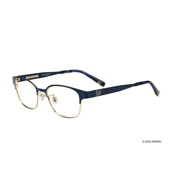  「MARVEL COLLECTION デッドプール & ウルヴァリン  メガネ | 伊達メガネ 度付き   レンズ交換券付」|メガネ|