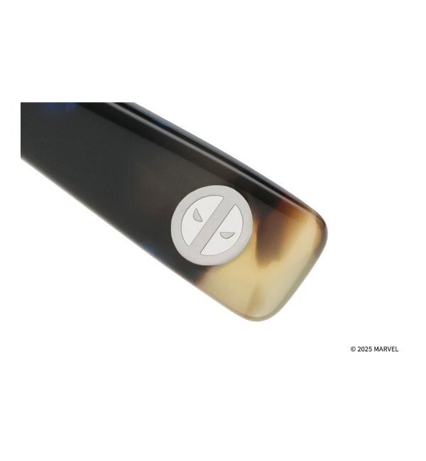  「MARVEL COLLECTION デッドプール & ウルヴァリン  メガネ | 伊達メガネ 度付き   レンズ交換券付」|メガネ|