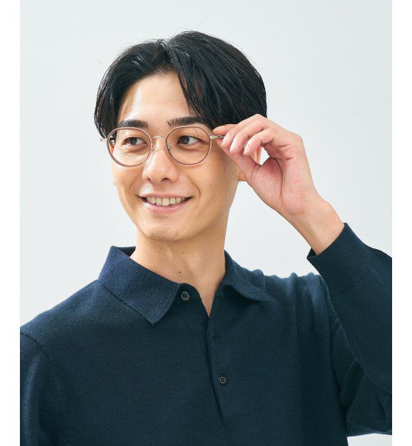  「Zoff｜TRAD メガネ | クラウンパント 伊達メガネ 度付き 読書 ビジネス   レンズ交換券付」|メガネ|