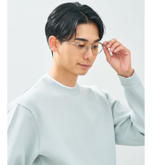  「Zoff｜CLASSIC メガネ | 四角 メタルフレーム グランパコア 伊達メガネ 度付き   レンズ交換券付」|メガネ|