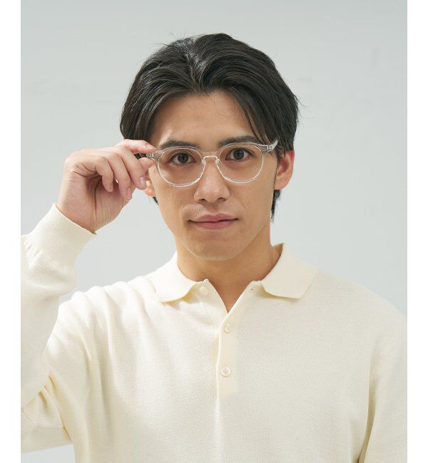  「ウェリントン型 メガネ | 伊達メガネ 度付きメガネユニセックス  Zoff｜CLASSIC  レンズ交換券付」|メガネ|