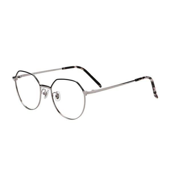  「ボストン型 メガネ | 中顔面短縮みえメガネ クラウンパント メタルフレーム CLASSIC レンズ交換券付」|メガネ|