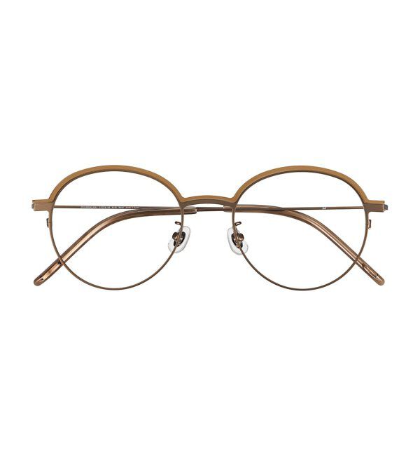  「ボストン型 メガネ | メタルフレーム 眼鏡 伊達メガネ 度付き 読書 CLASSIC レンズ交換券付」|メガネ|