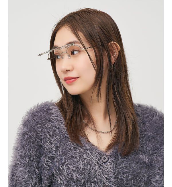  「丸型 跳ね上げ式メガネ（フリップアップ）眼鏡の上から 伊達めがね 度付き 度なし レンズ交換券付」|メガネ|