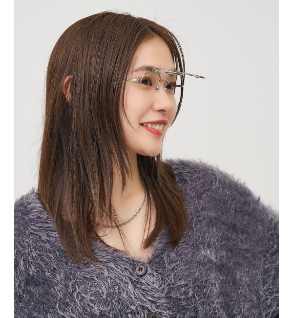  「丸型 跳ね上げ式メガネ（フリップアップ）眼鏡の上から 伊達めがね 度付き 度なし レンズ交換券付」|メガネ|