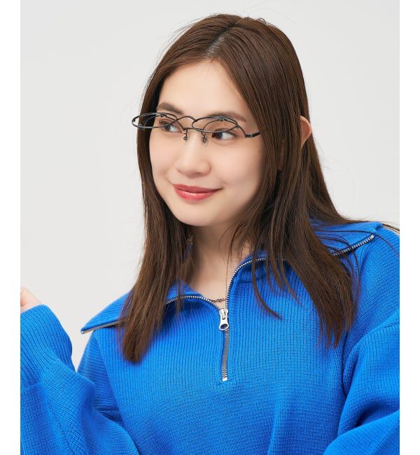  「丸型 跳ね上げ式メガネ（フリップアップ）眼鏡の上から 伊達めがね 度付き 度なし レンズ交換券付」|メガネ|