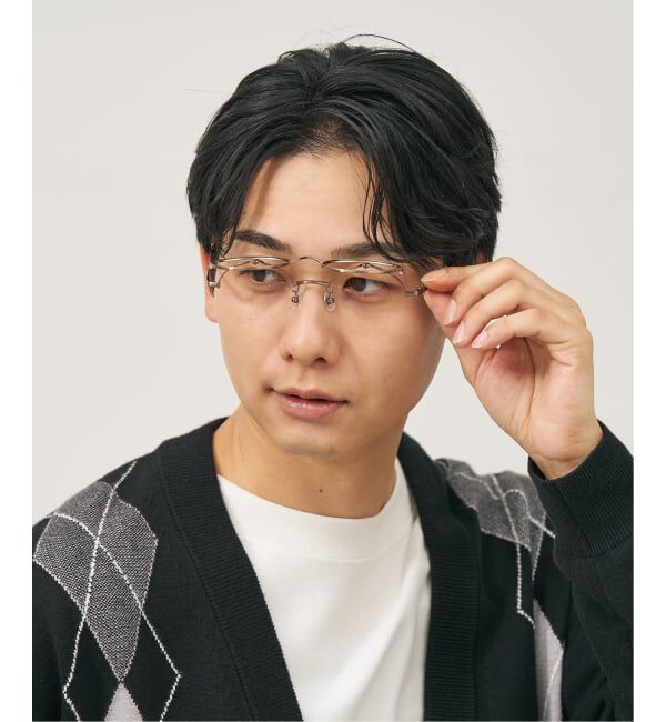  「丸型 跳ね上げ式メガネ（フリップアップ）眼鏡の上から 伊達めがね 度付き 度なし レンズ交換券付」|メガネ|