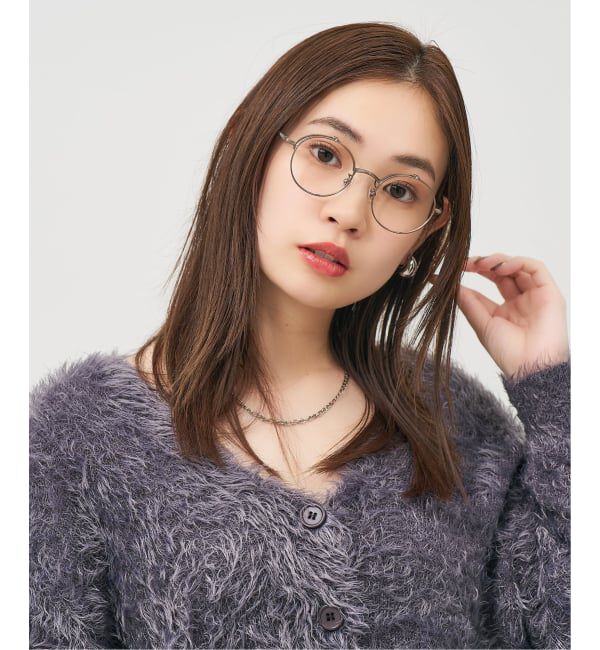  「丸型 跳ね上げ式メガネ（フリップアップ）眼鏡の上から 伊達めがね 度付き 度なし レンズ交換券付」|メガネ|