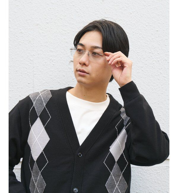  「SUNCUTGlasses/UV100%CUT リムレス サングラス | チタン [度無し専用] カラーレンズ 紫外線対策 UVカット」|サングラス|